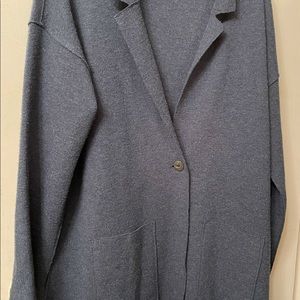 Eileen Fisher wool cardigan Large